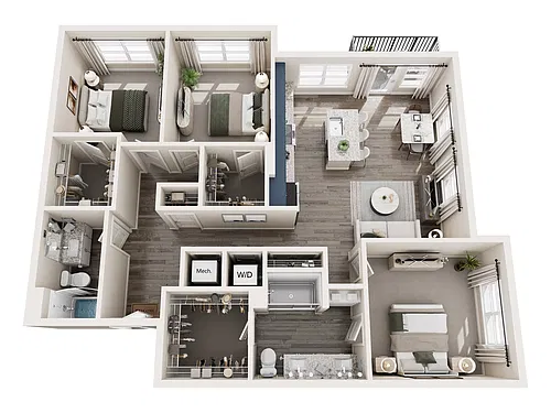 Floor plan C1