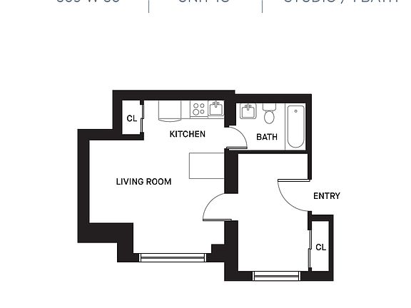 2nd image of 309 W 30th St APT 1C