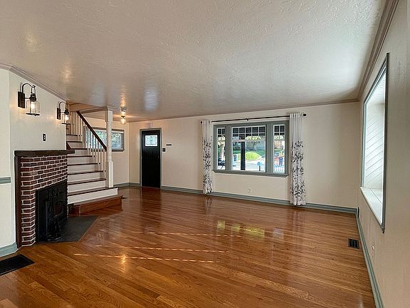 Living room and entry