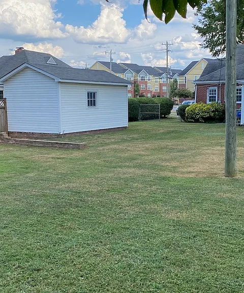 Small garage.