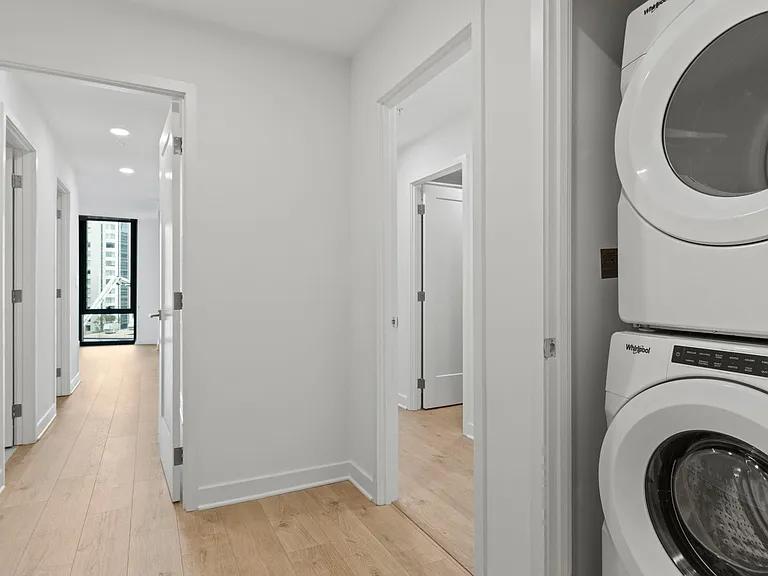 In-unit laundry in every home