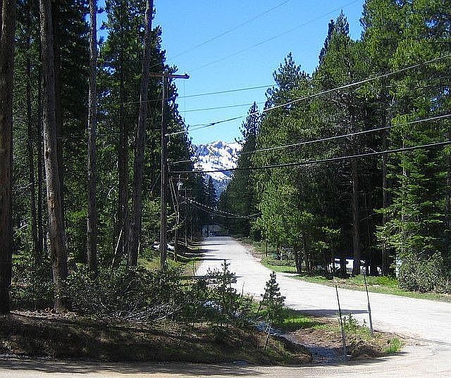 View out front