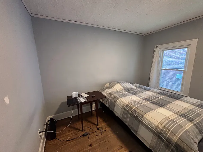 (bedroom reno in progress)