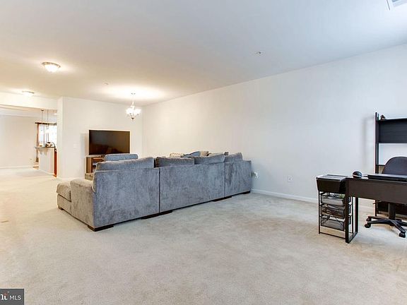 Large living room and dining room