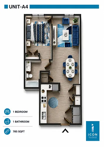 Floor plan A4