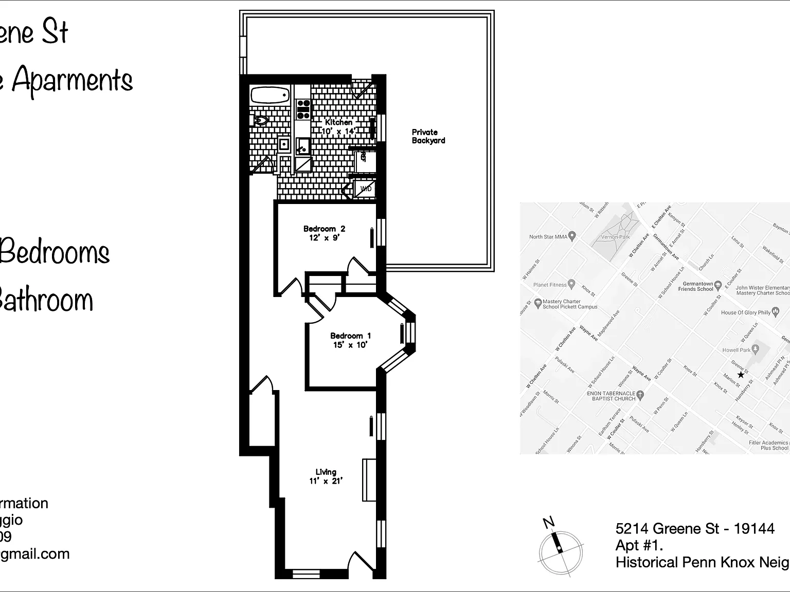 2 bed, 1050 sqft, $1,650 — Photo 2