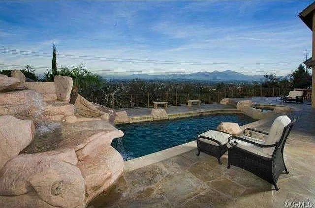Outside backyard