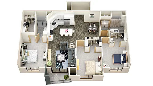 Floor plan D2