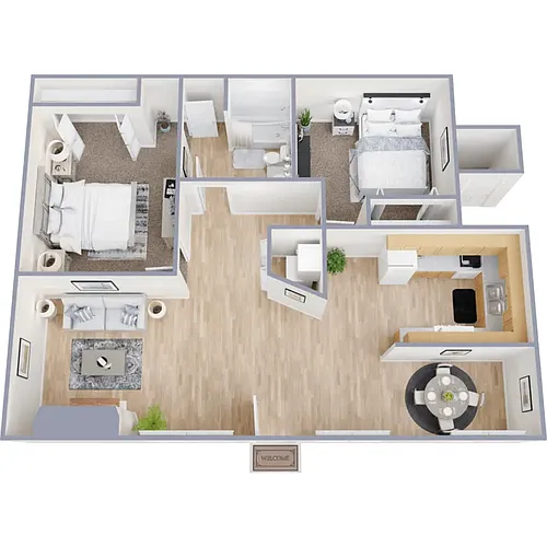 Floor plan B1