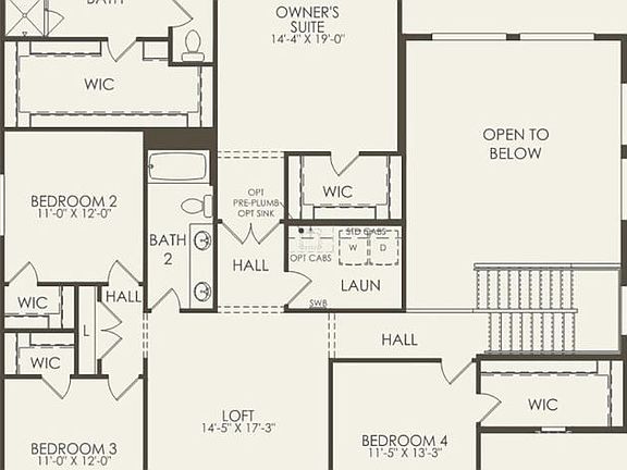 Second Floor 4 br 2.5 ba