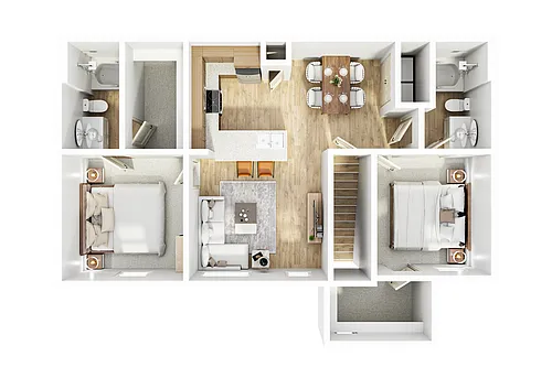 Floor plan B2