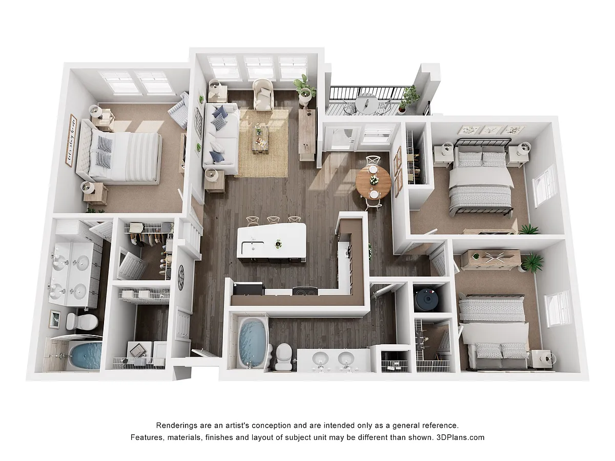 Floor plan The Trendy