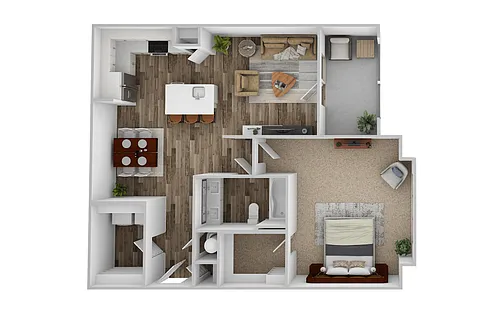 Floor plan A1B