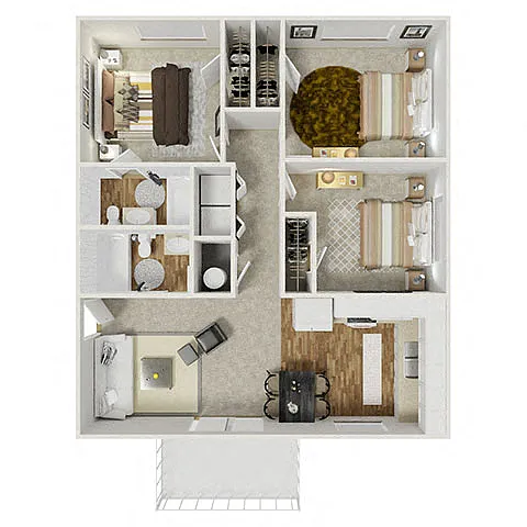 Floor plan 3A