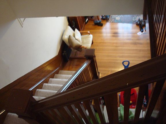 stairway & foyer
