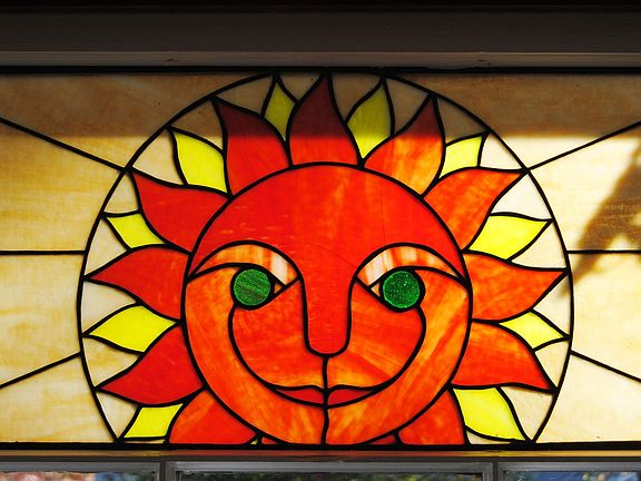 Unique stained glass