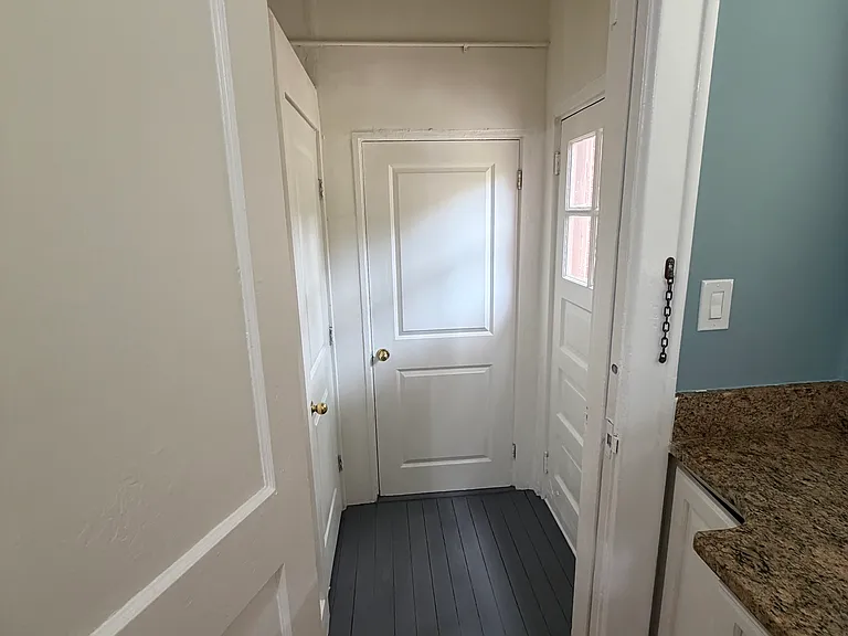 Hallway to garage