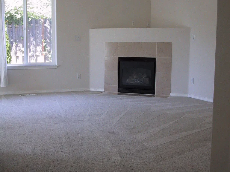Living roomwith gas fireplace
