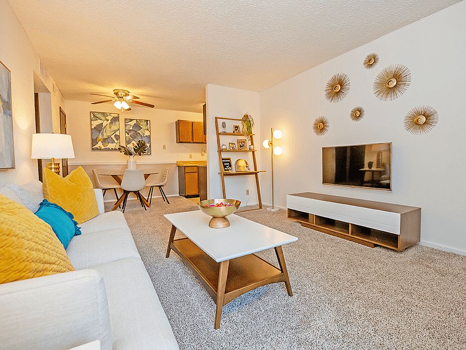 Carpeted Living Area
