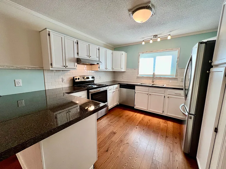 Updated kitchen with Stainless Applicances