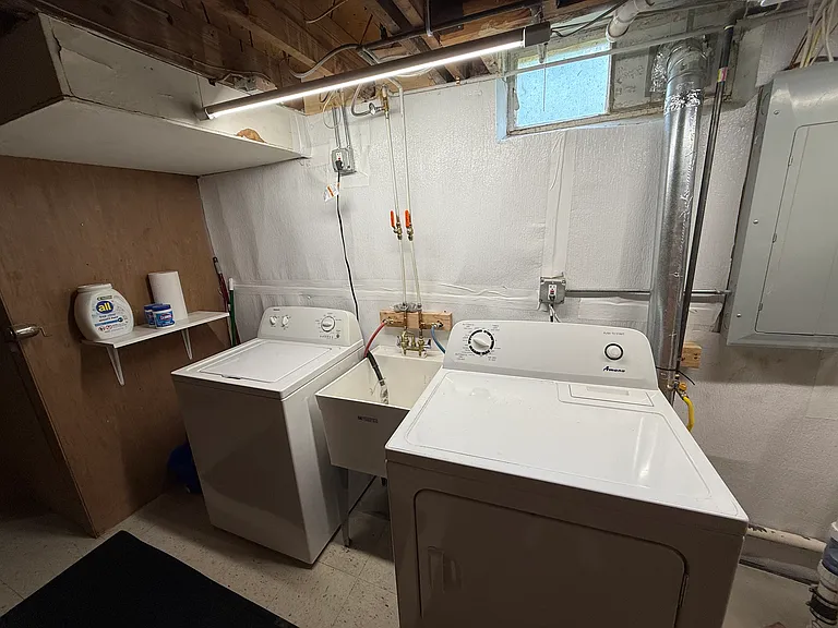 Washer, Dryer and Utility tub