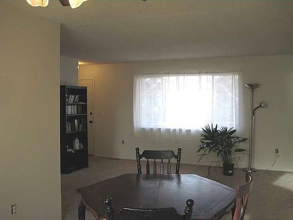 Spacious living room and dining room