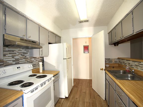 Kitchen and utility closet