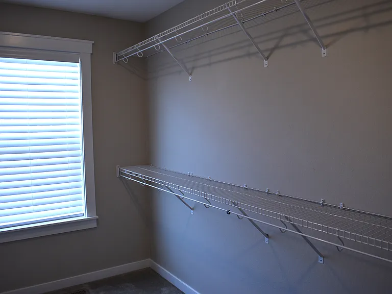 Master bedroom walk-in closet