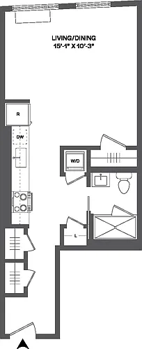 Floor plan Studio-J1A-3