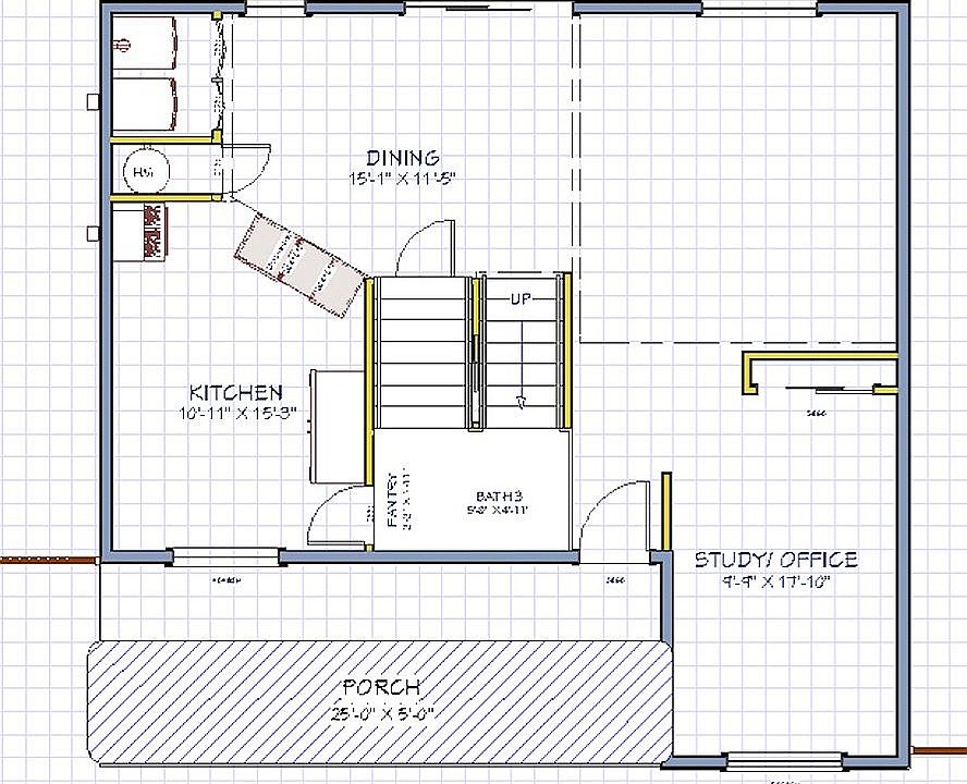 Rough sketch of the 1st flr