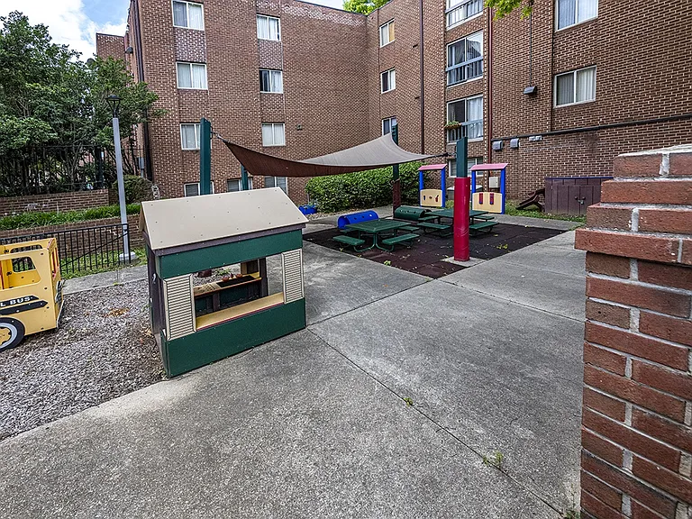 Play yard at Azeeze Bates