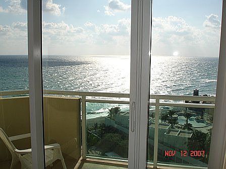 View from Living Room & Balcony