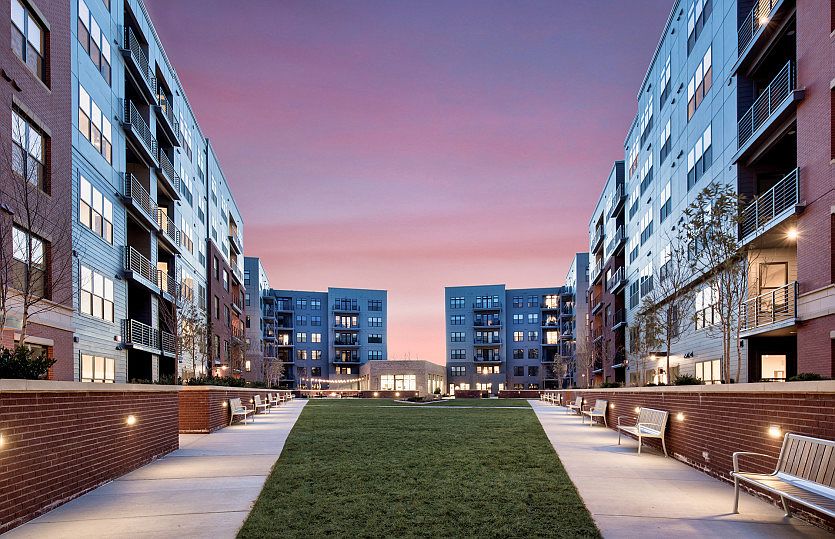 New luxury 1-level elevator condos in Fairfax just footsteps from the Vienna Fairfax Metro