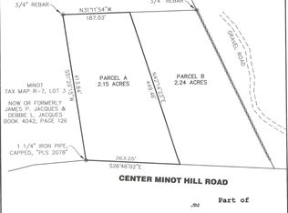 2 Center Minot Hill Rd, Minot, ME 04258