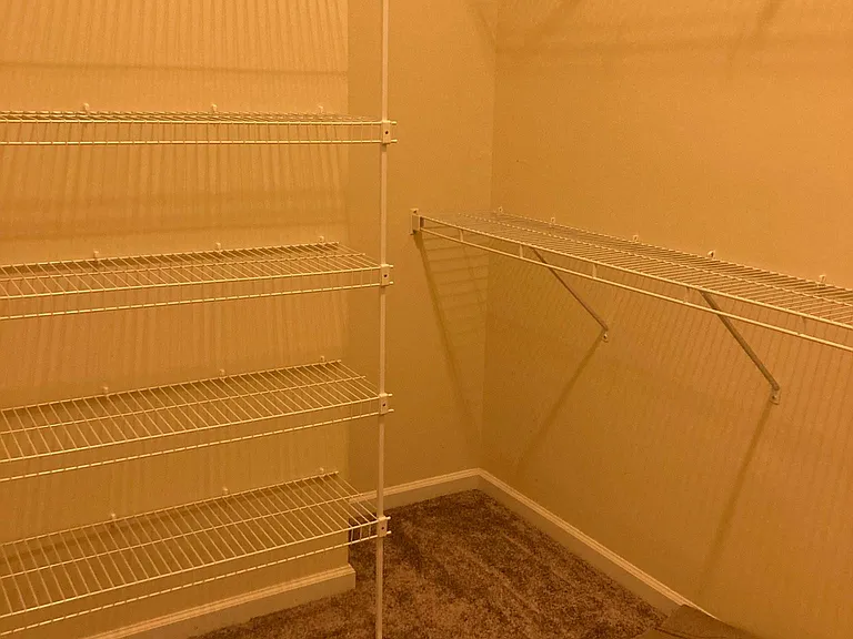 Master walk-in closet.