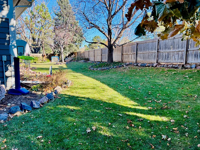 Wrap around yard! A rarity in this neighborhood and so fun for the kids and pets!