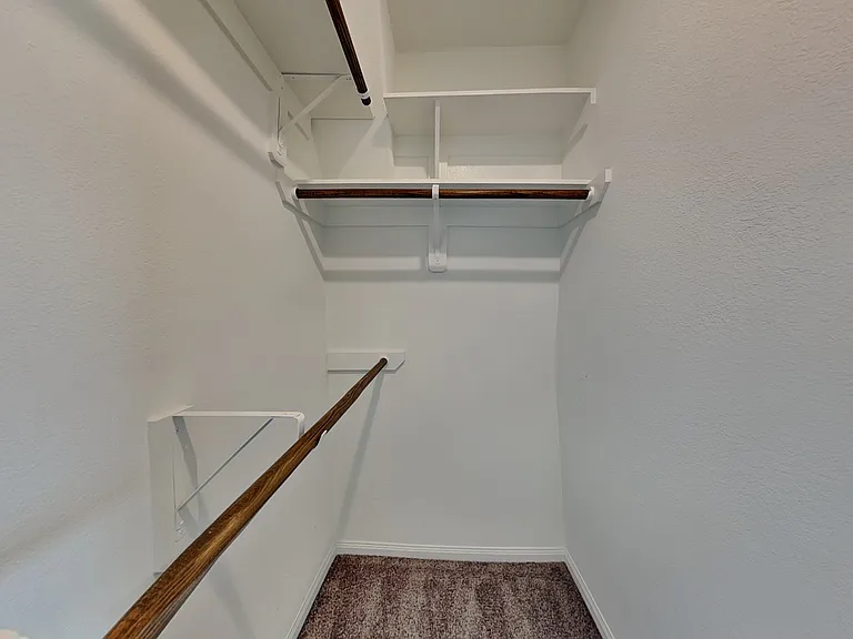 Minimalist white storage unit