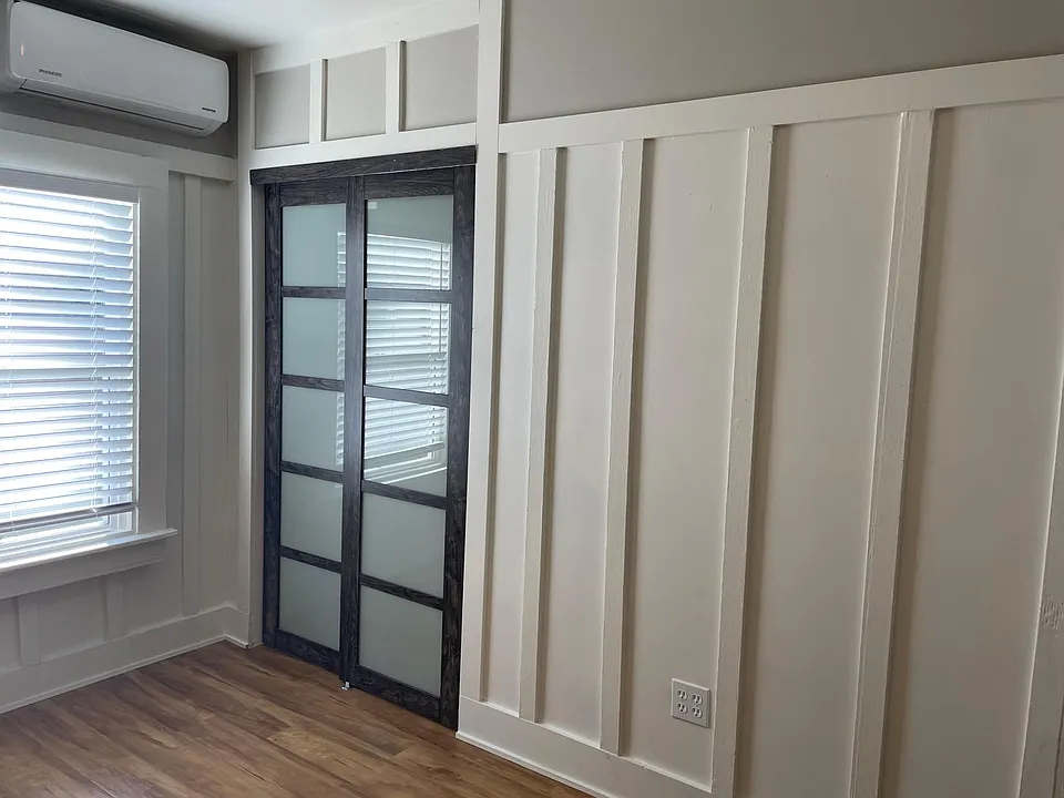 main bedroom with new AC/Heating system