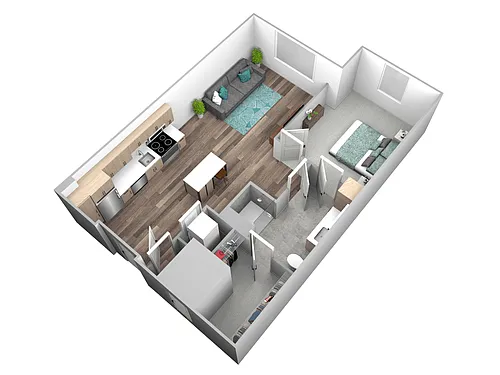 Floor plan B01