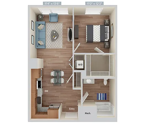 Floor plan 610