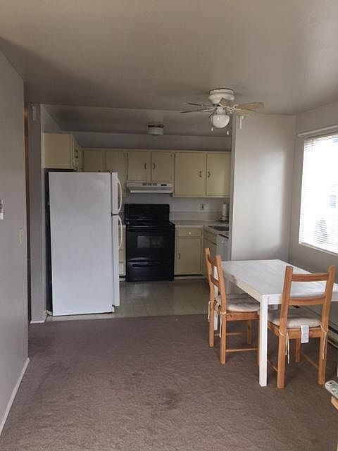 Open Concept kitchen opens to living and dining room
