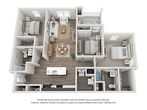 Floor plan The Majestic | Renovated