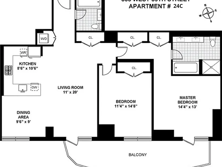 555 W 59th St #24C — Photo 2
