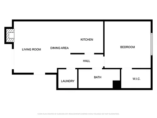 Floor plan 1X1 - A2