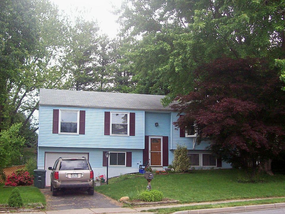Late Spring front view of house