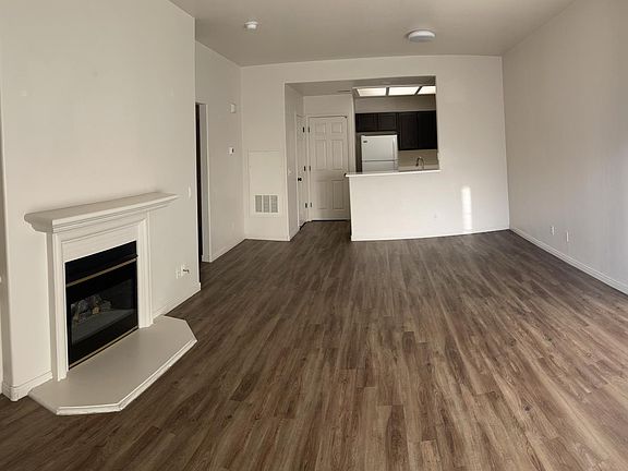 Living room and kitchen