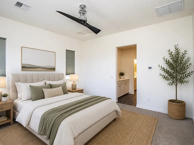 3rd Floor, Master Bedroom, staged