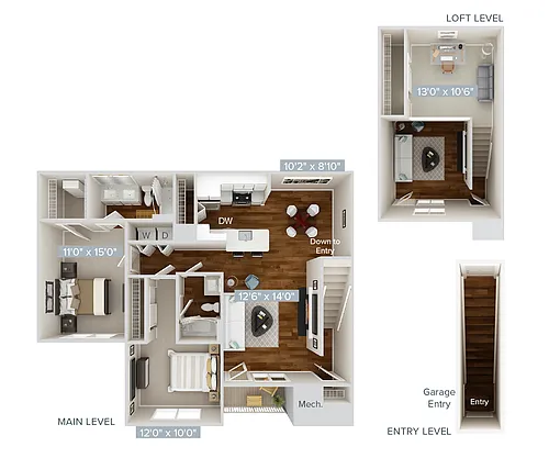 Floor plan B3L-1478-319