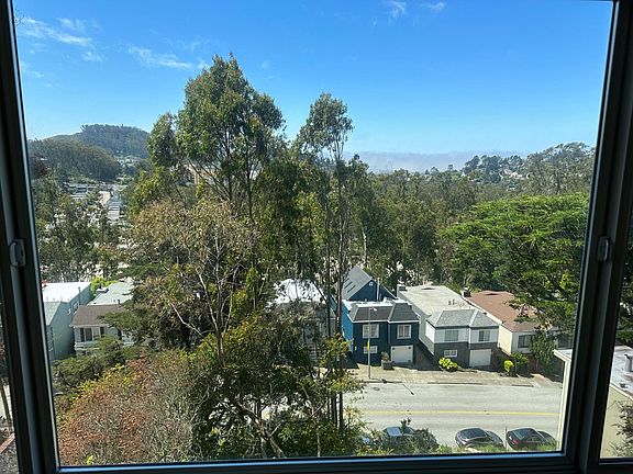 View outside the living and dining rooms