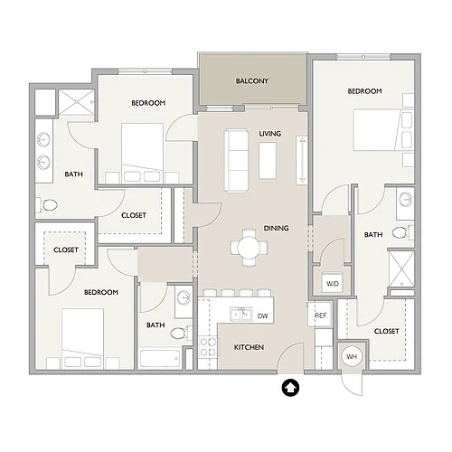 Floor plan Pisa